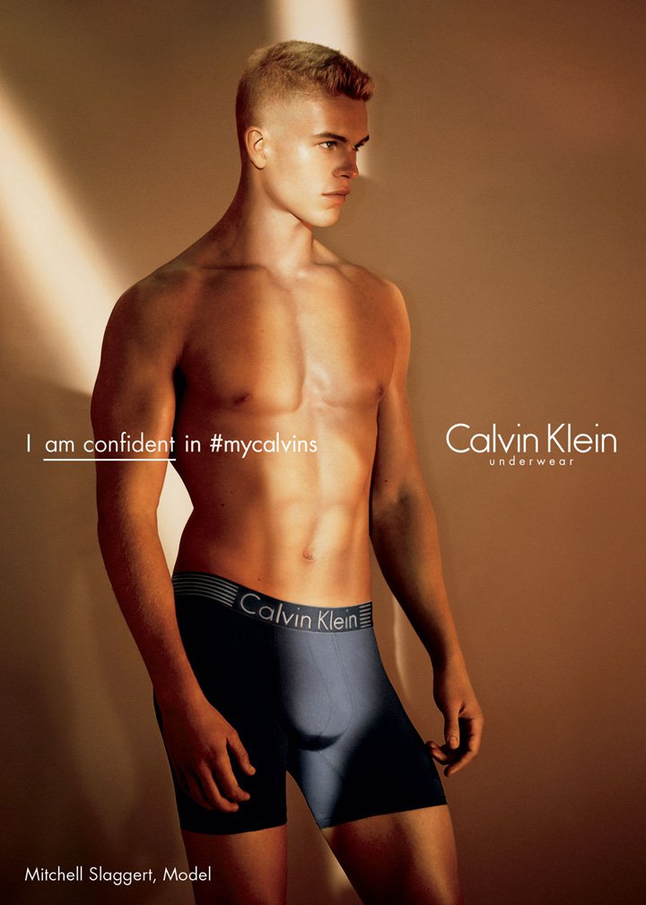 Calvin Klein 2024春夏内衣广告大片