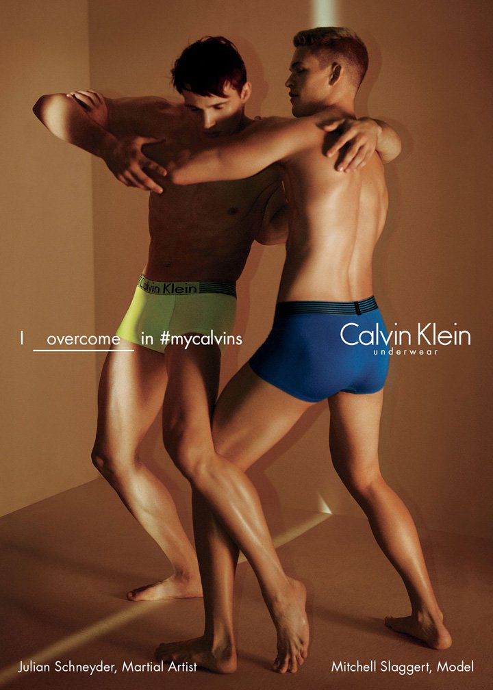 Calvin Klein 2024春夏内衣广告大片