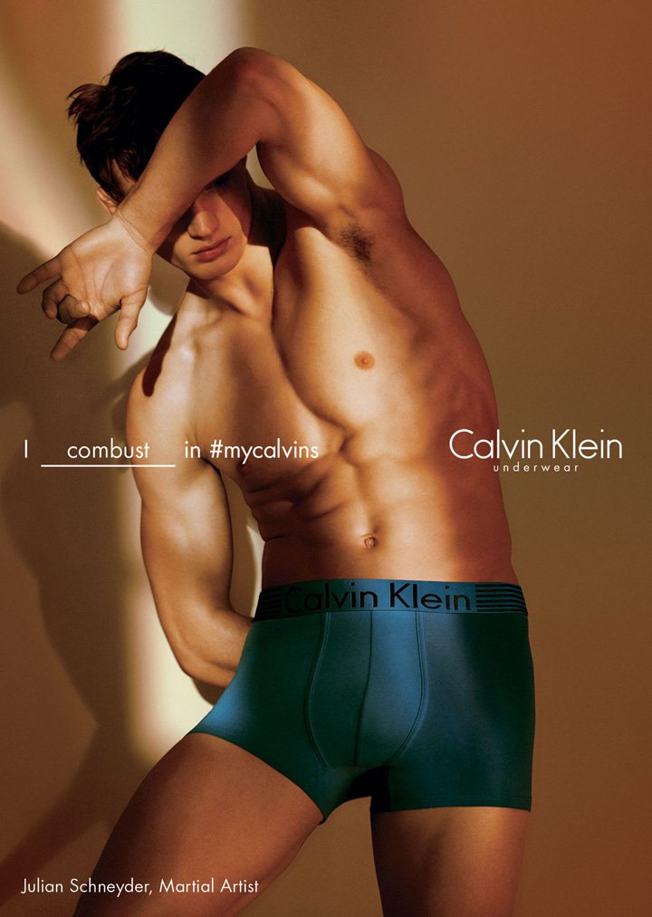 Calvin Klein 2024春夏内衣广告大片