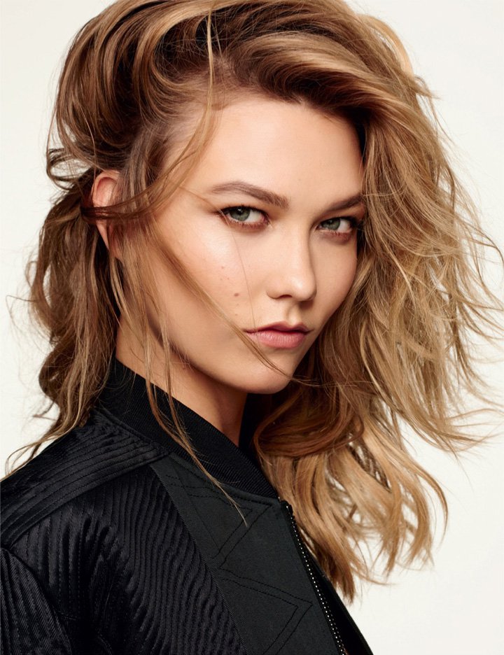 超模Karlie Kloss 登Elle巴西版三月封面