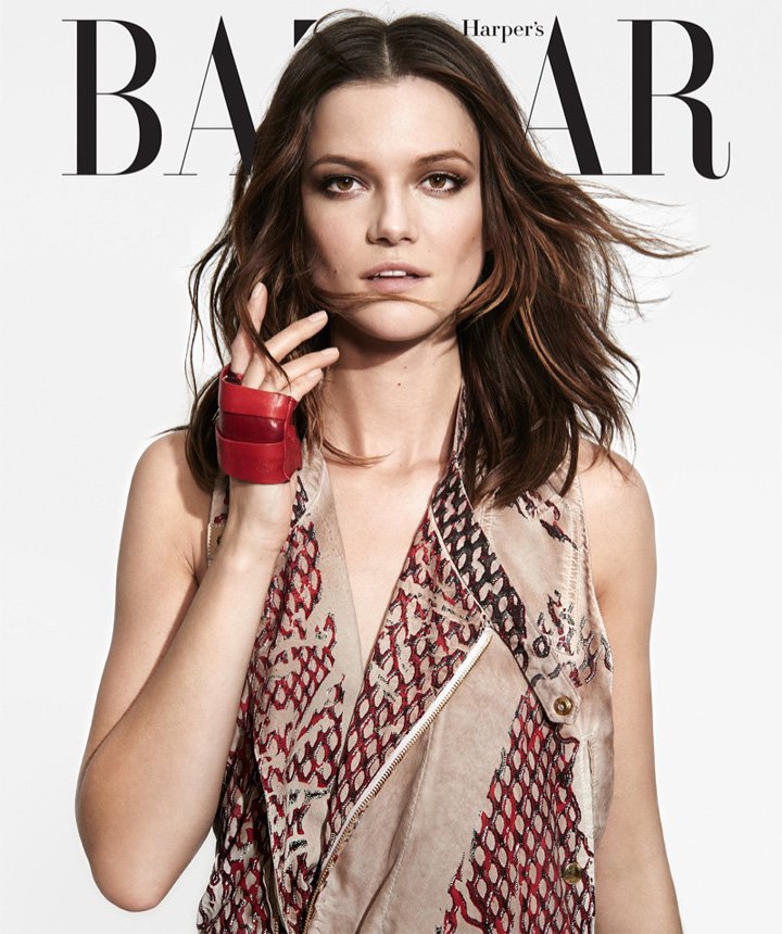 名模Kasia Struss 演绎《Harper's Bazaar》时尚杂志波兰版