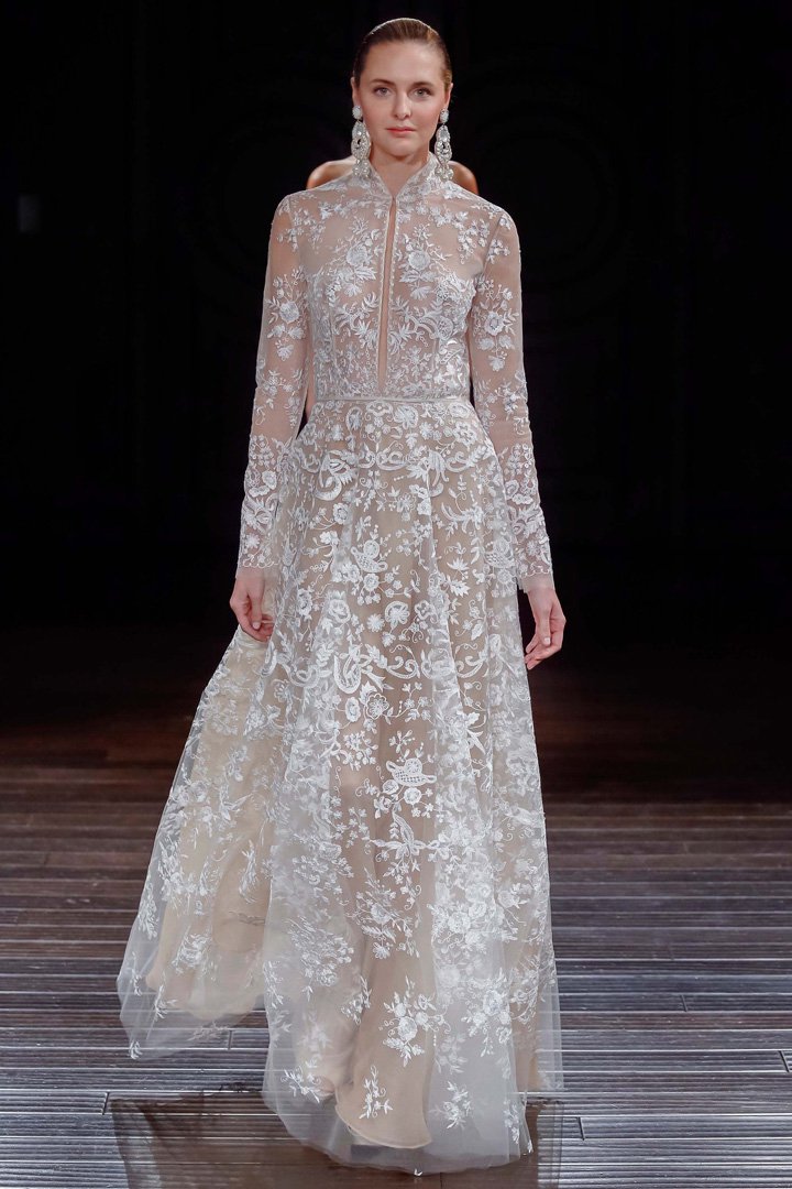 Naeem Khan（纳伊·姆汗）2024纽约婚纱周婚纱秀