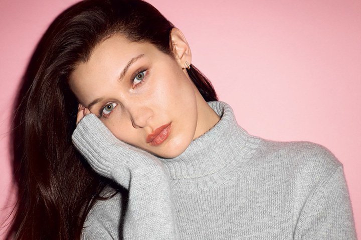 超模Bella Hadid 演绎《W》欧美时尚杂志大片