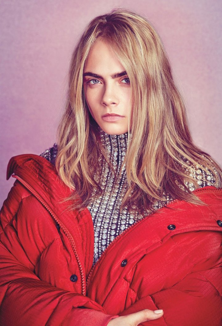 Cara Delevingne 演绎《W》时尚杂志摄影大片