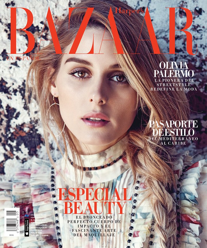 名媛Olivia Palermo 演绎《Harper's Bazaar》欧美时尚杂志大片