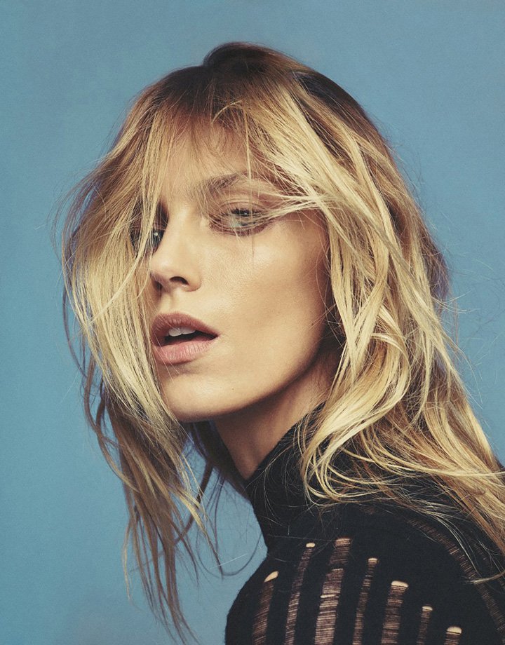 超模Anja Rubik演绎《Grazia》法国时尚杂志大片