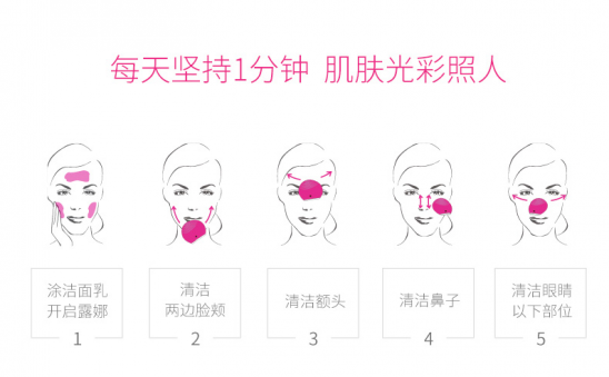 Foreo luna洁面仪用法 简单几步搞定Foreo luna洁面仪