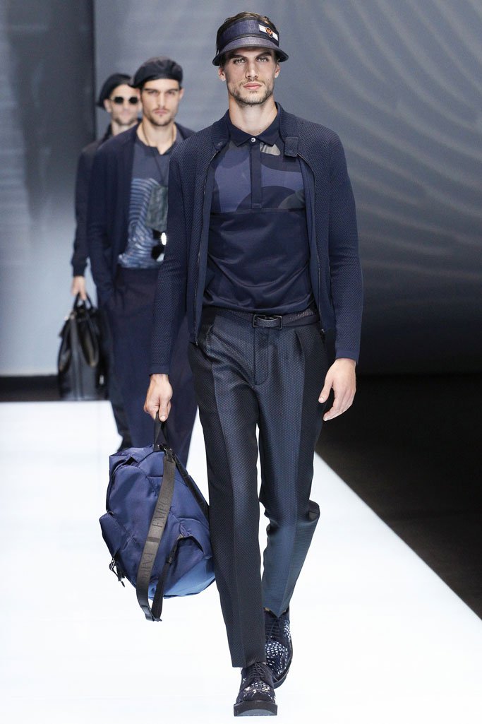 Emporio Armani 2024米兰时装发布会男装秀