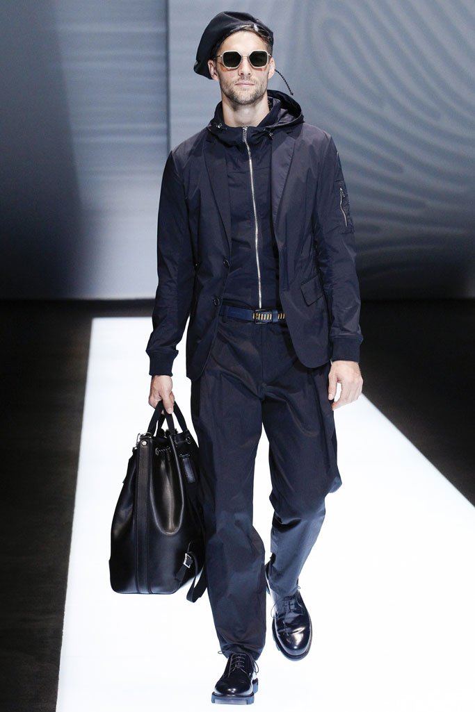 Emporio Armani 2024米兰时装发布会男装秀