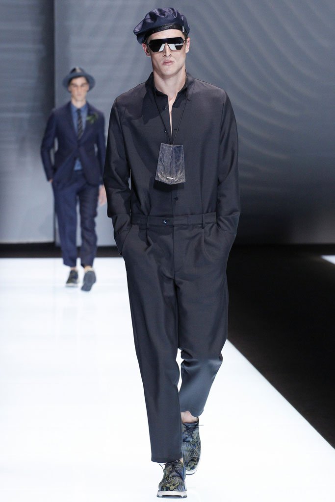 Emporio Armani 2024米兰时装发布会男装秀