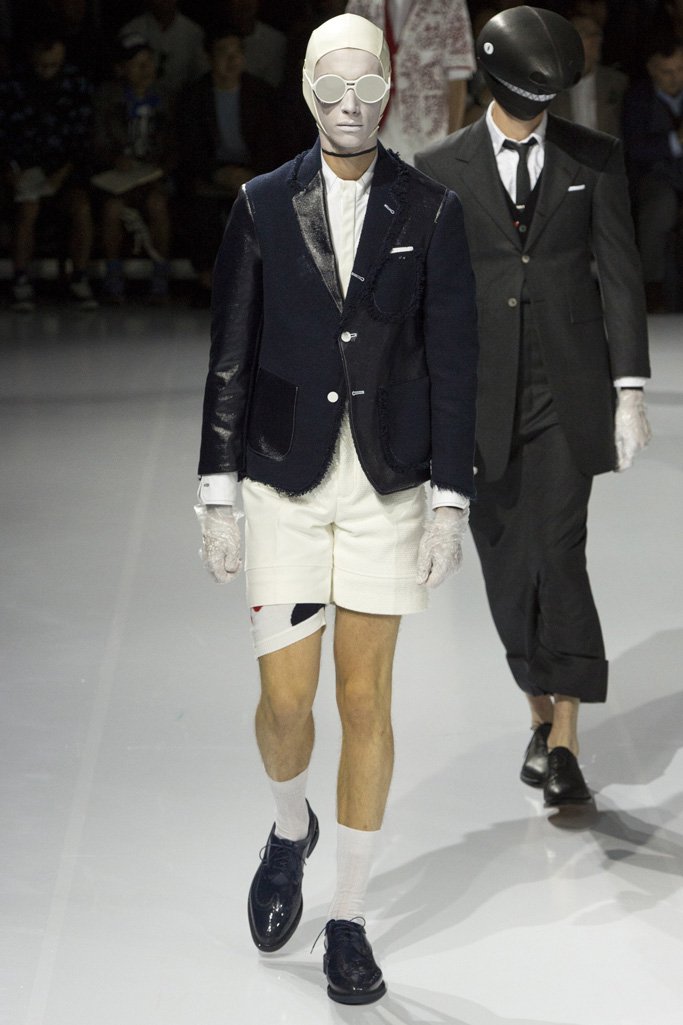 Thom Browne（汤姆·布朗）2024巴黎时装周男装秀