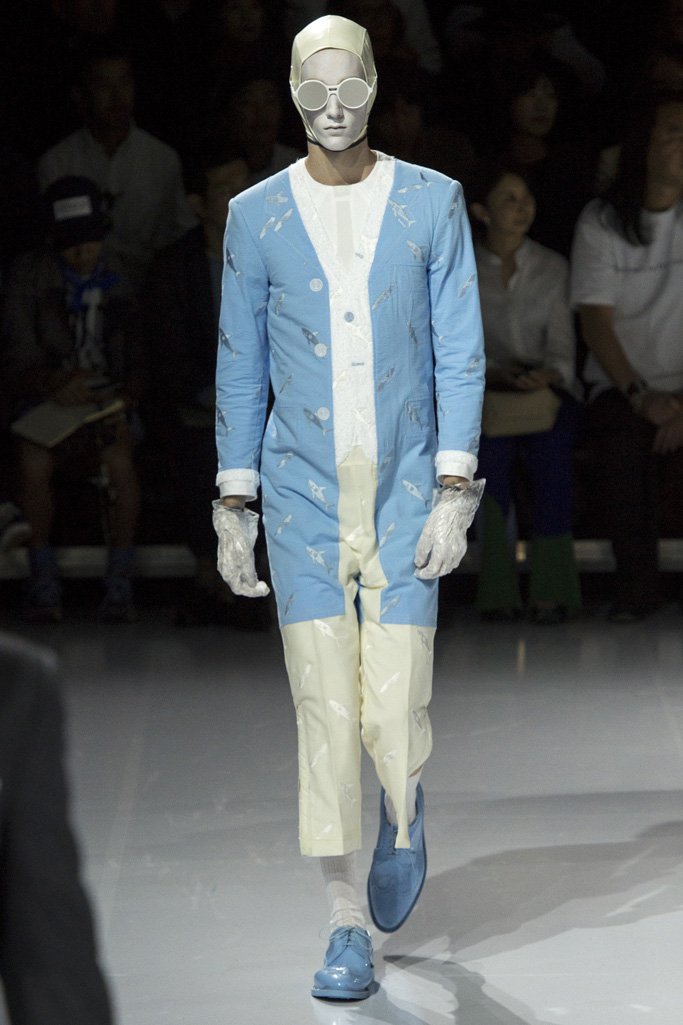 Thom Browne（汤姆·布朗）2024巴黎时装周男装秀