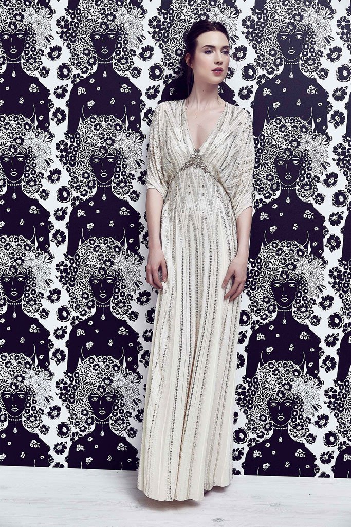 Jenny Packham（珍妮·帕克汉）2024早春Lookbook