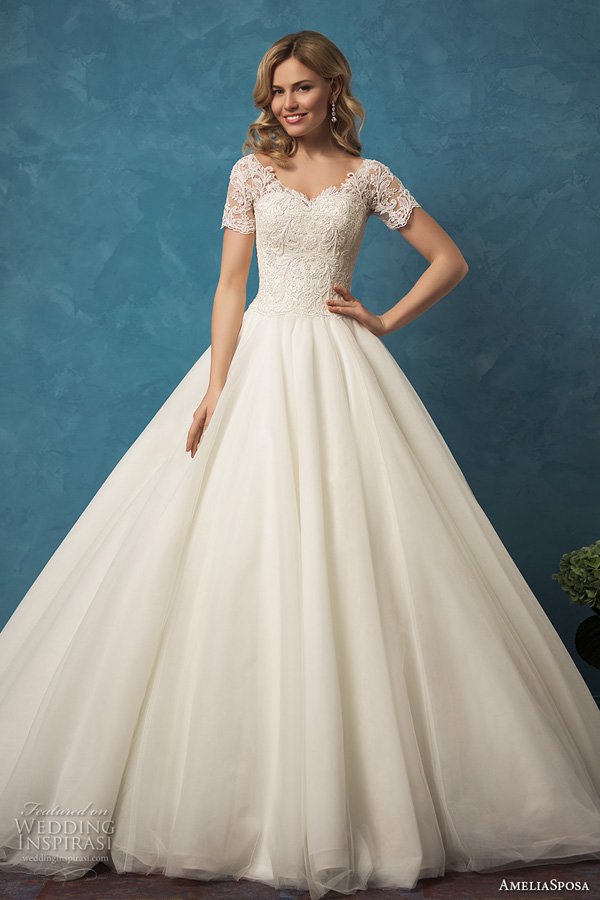 意大利婚纱品牌Amelia Sposa 2024婚纱礼服系列