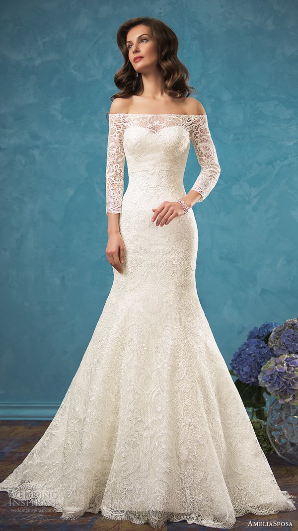 意大利婚纱品牌Amelia Sposa 2024婚纱礼服系列