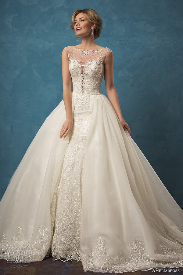 意大利婚纱品牌Amelia Sposa 2024婚纱礼服系列