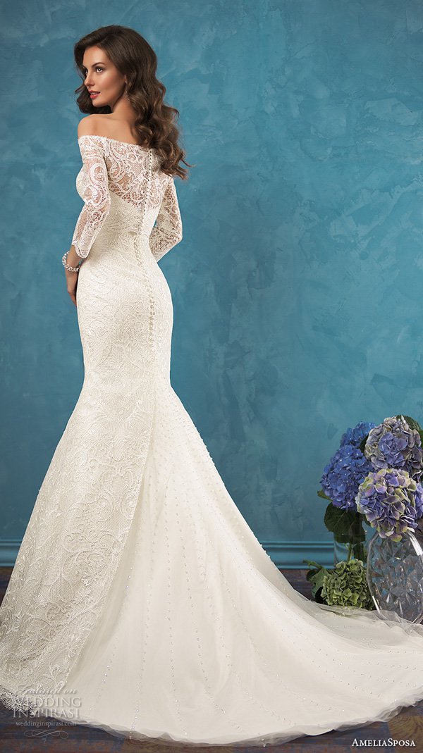 意大利婚纱品牌Amelia Sposa 2024婚纱礼服系列