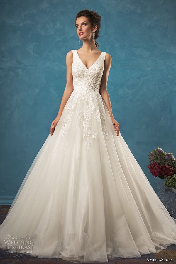 意大利婚纱品牌Amelia Sposa 2024婚纱礼服系列