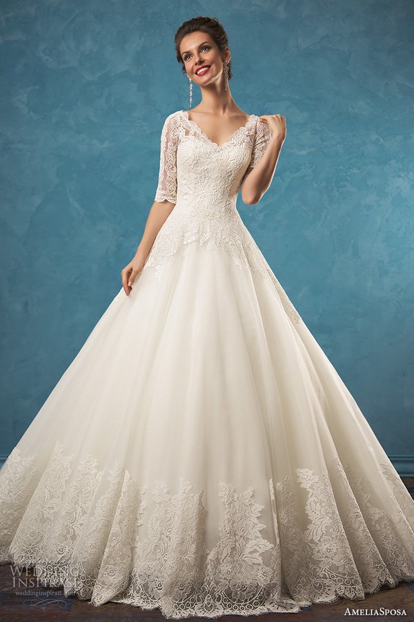 意大利婚纱品牌Amelia Sposa 2024婚纱礼服系列