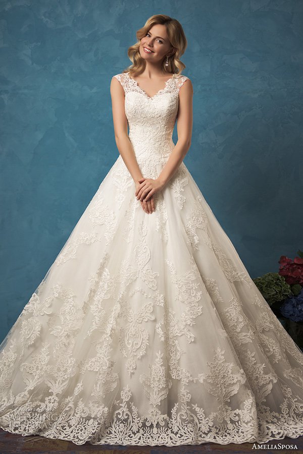 意大利婚纱品牌Amelia Sposa 2024婚纱礼服系列