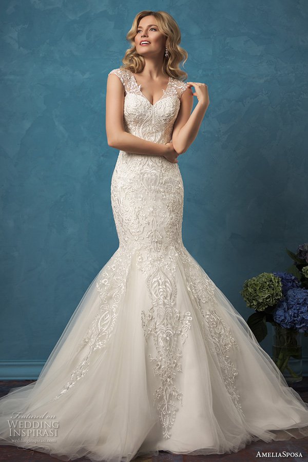 意大利婚纱品牌Amelia Sposa 2024婚纱礼服系列