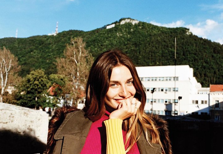 超模Andreea Diaconu 演绎《WSJ.》时尚杂志大片