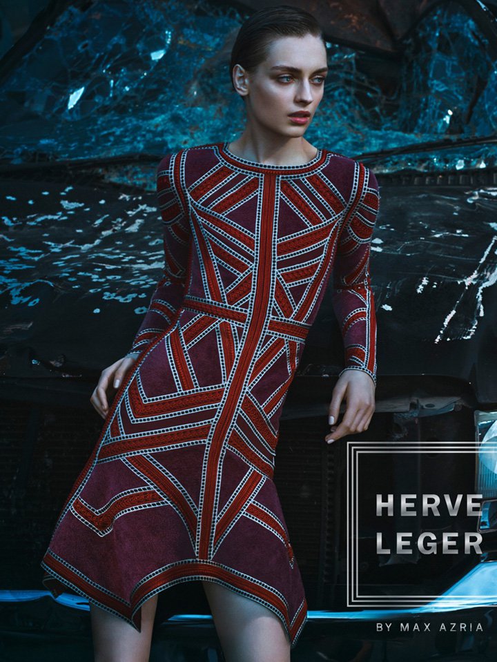 Herve Leger 2024秋冬广告大片