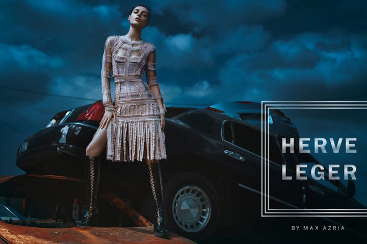 Herve Leger 2024秋冬广告大片