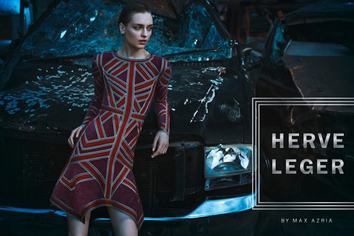 Herve Leger 2024秋冬广告大片