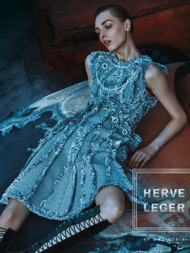 Herve Leger 2024秋冬广告大片