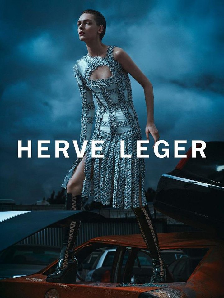 Herve Leger 2024秋冬广告大片