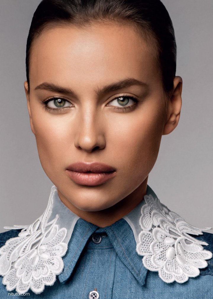 超模Irina Shayk 演绎《Glamour》时尚杂志大片