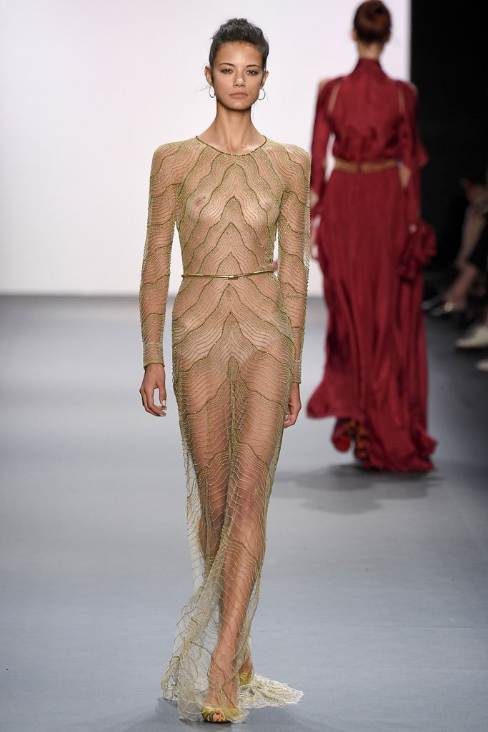 Jenny Packham（珍妮·帕克汉）2024纽约时装发布会女装秀