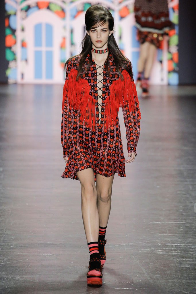 Anna Sui（安娜苏）2024纽约时装周女装秀