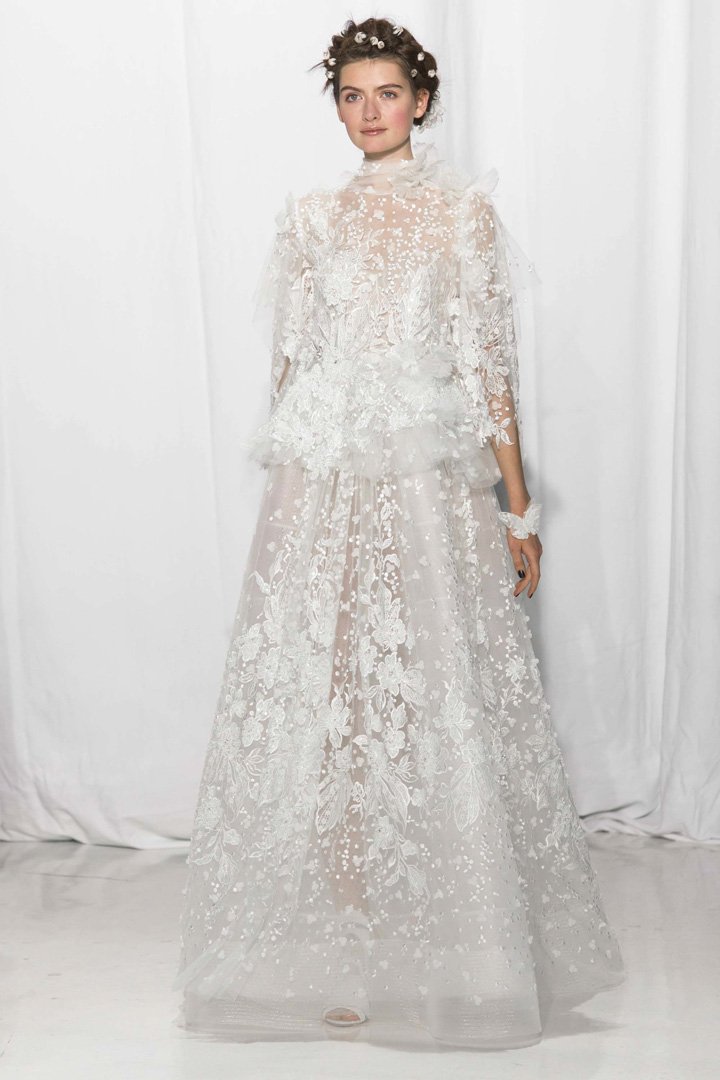 Reem Acra（雷姆·阿克拉）2024纽约婚纱周婚纱秀