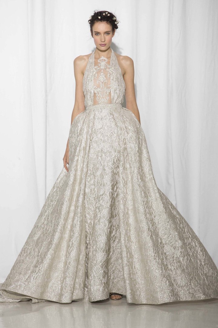 Reem Acra（雷姆·阿克拉）2024纽约婚纱周婚纱秀