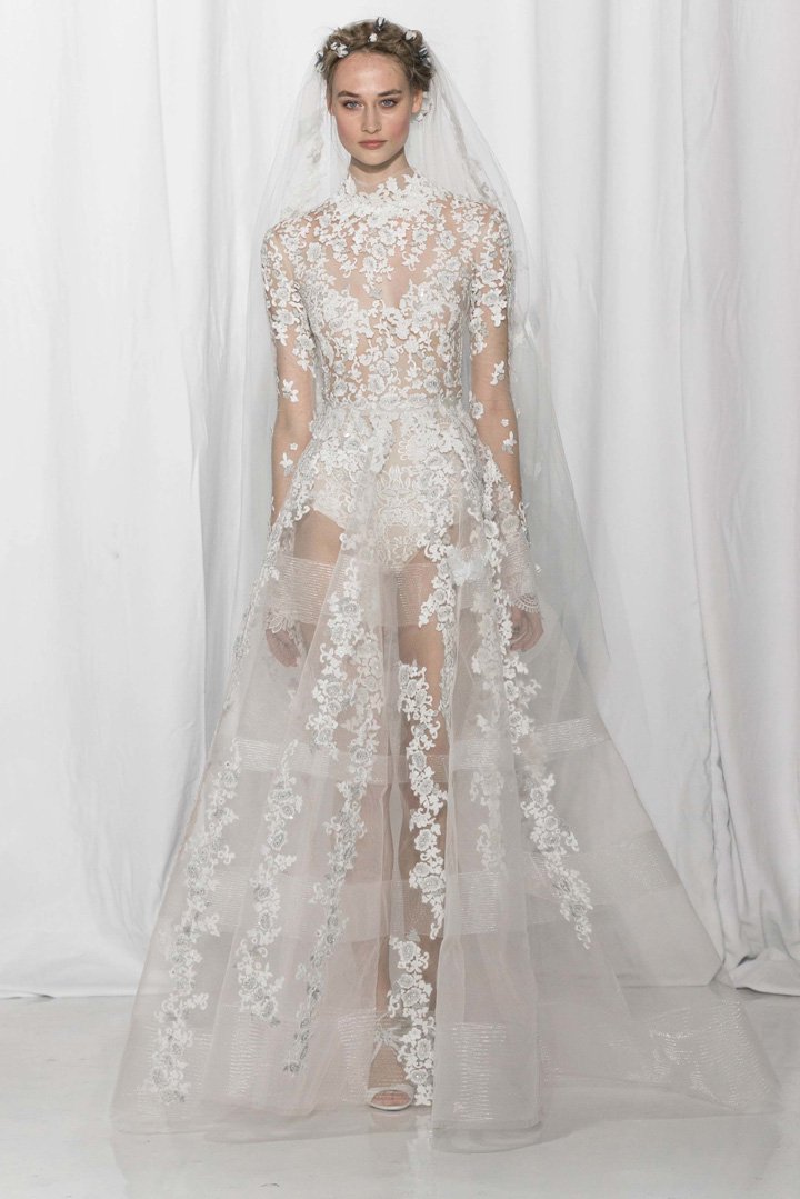 Reem Acra（雷姆·阿克拉）2024纽约婚纱周婚纱秀