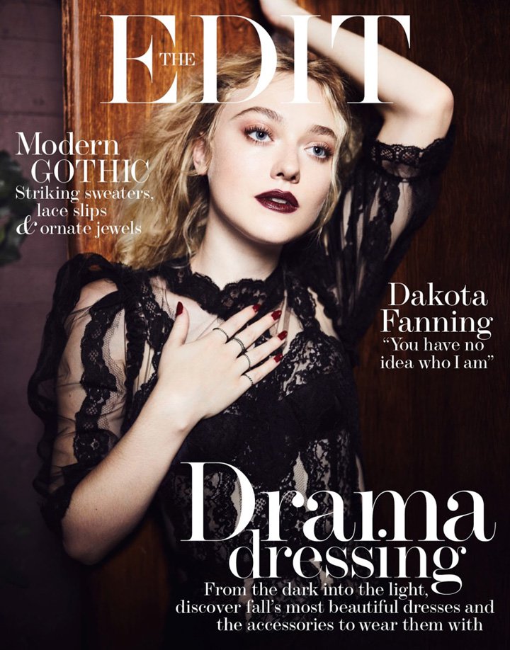 Dakota Fanning（达科塔·范宁）演绎《The Edit》时尚杂志大片