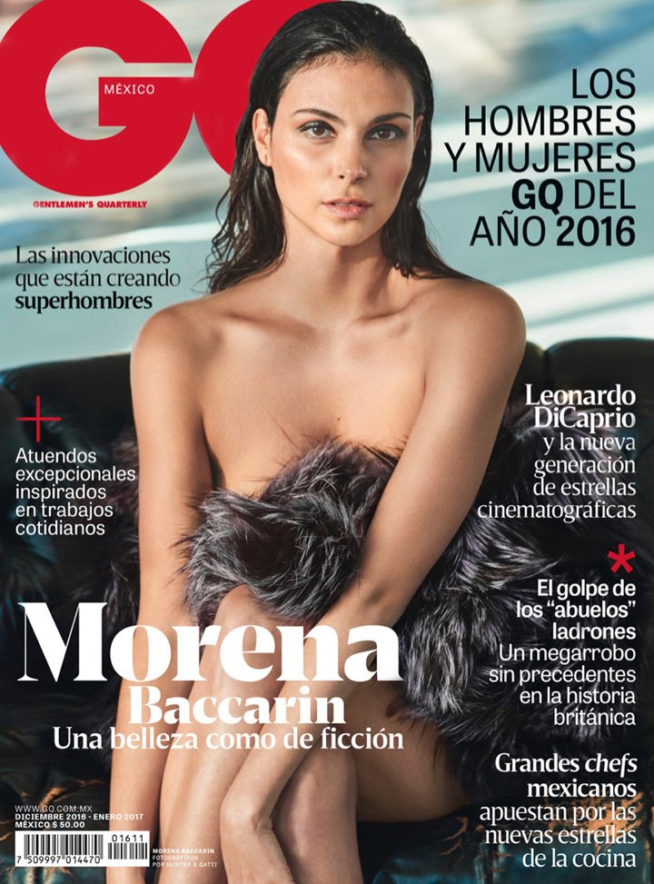 女星Morena Baccarin（莫瑞娜·巴卡琳）演绎《GQ》时尚杂志大片