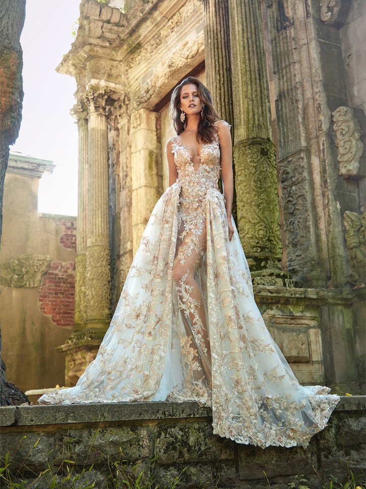 高级定制婚纱品牌 Galia Lahav 2024婚纱礼服系列新品发布