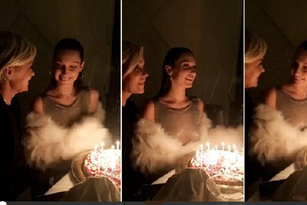 贝拉哈迪德(bella hadid)最新街拍 性感装扮庆生