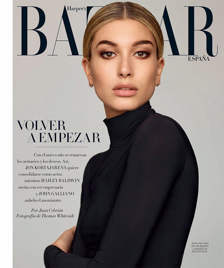 超模Hailey Baldwin 演绎《Harper’s Bazaar》时尚杂志大片