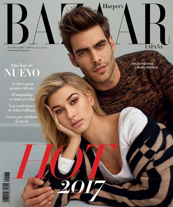 超模Hailey Baldwin 演绎《Harper’s Bazaar》时尚杂志大片