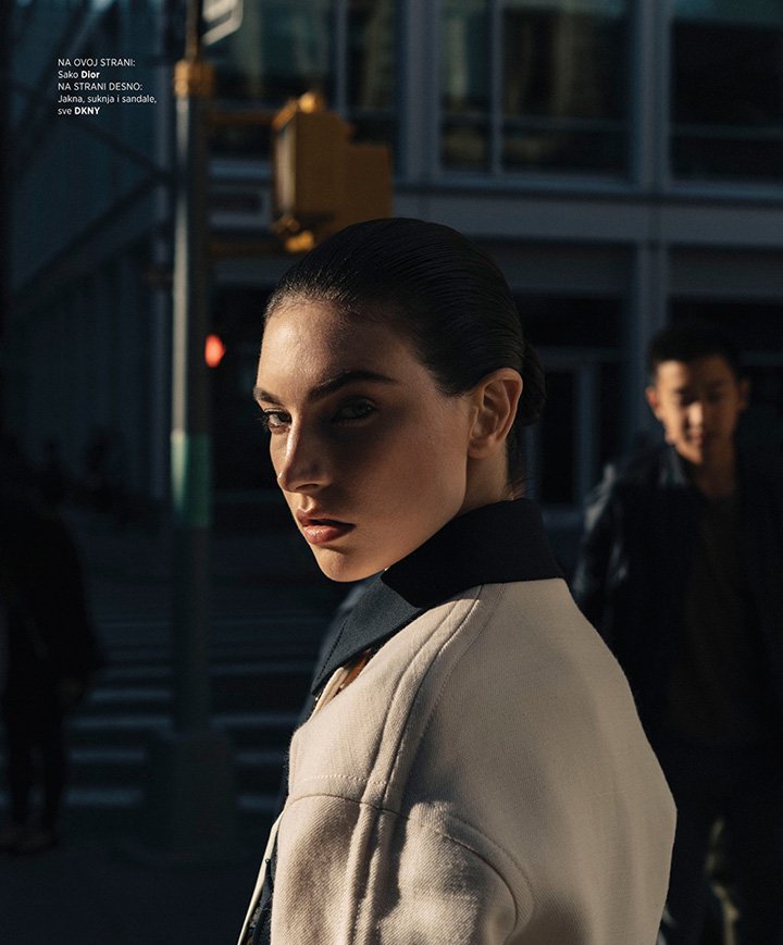 超模Jacquelyn Jablonski 演绎《Harper’s Bazaar》时尚杂志大片