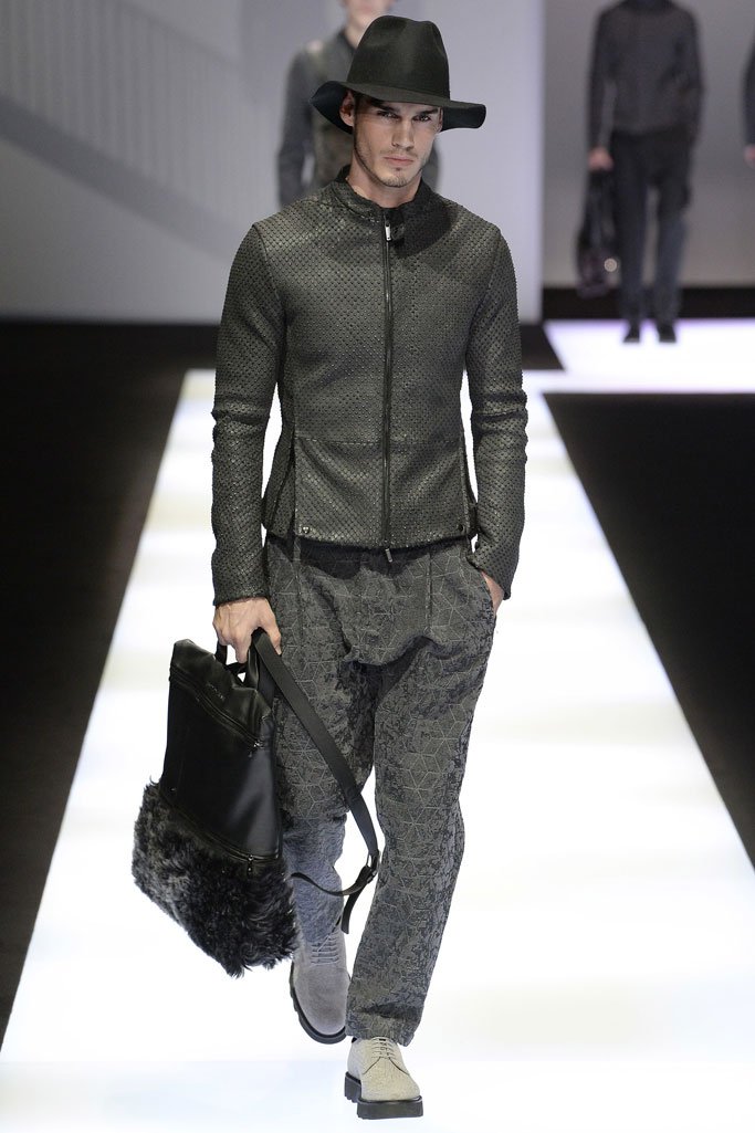 Emporio Armani 2024米兰时装周男装秀