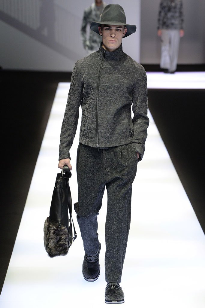 Emporio Armani 2024米兰时装周男装秀