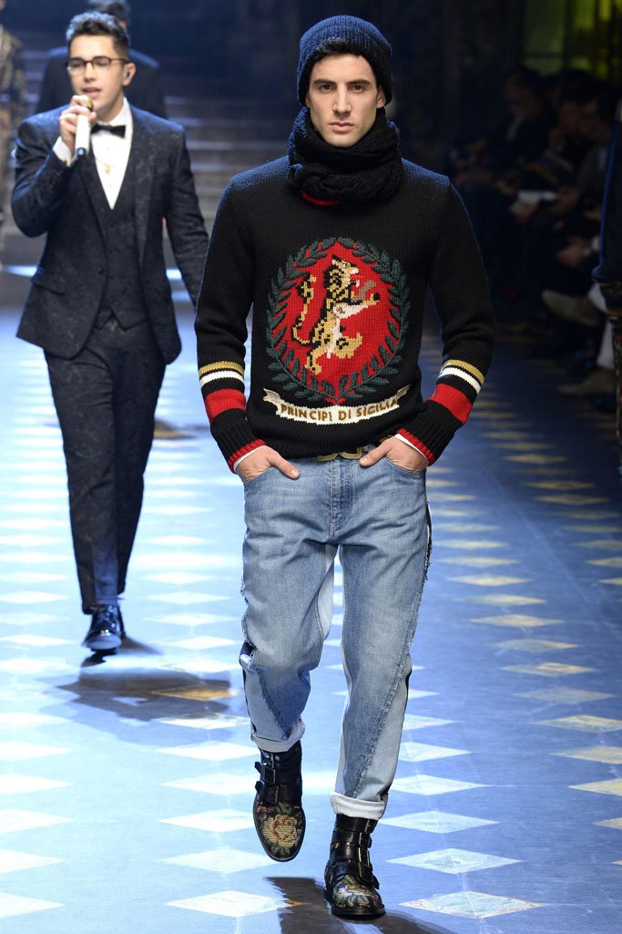 Dolce & Gabbana（杜嘉班纳）2024米兰时装周男装秀