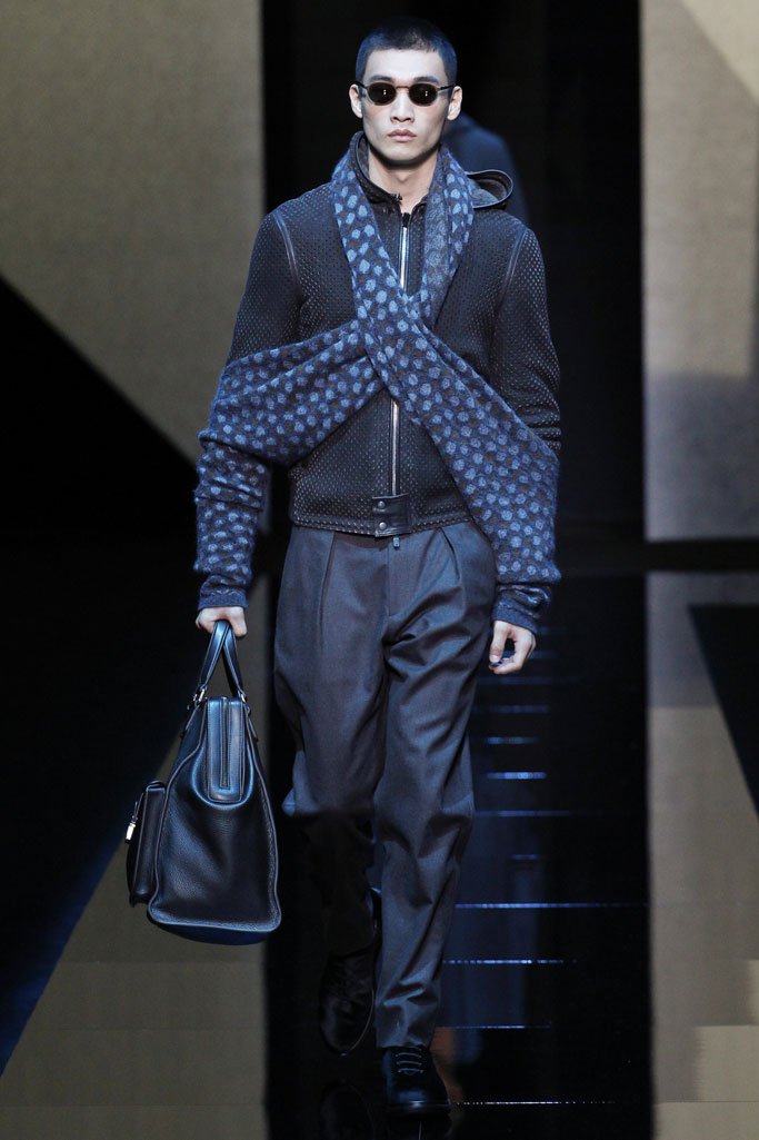 Giorgio Armani（乔治·阿玛尼）2024米兰时装周男装秀