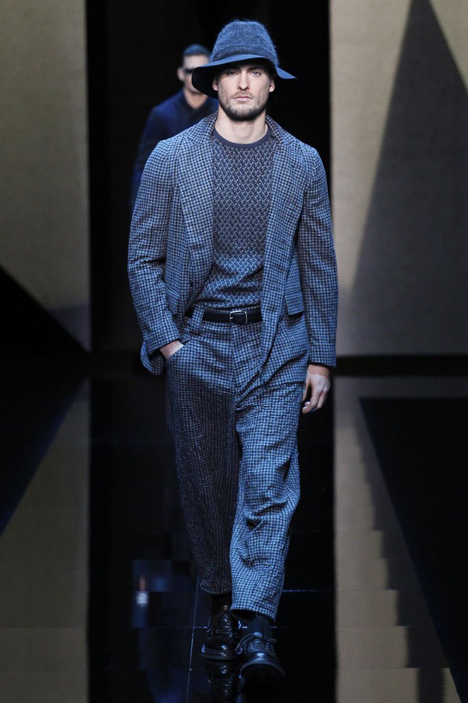 Giorgio Armani（乔治·阿玛尼）2024米兰时装周男装秀