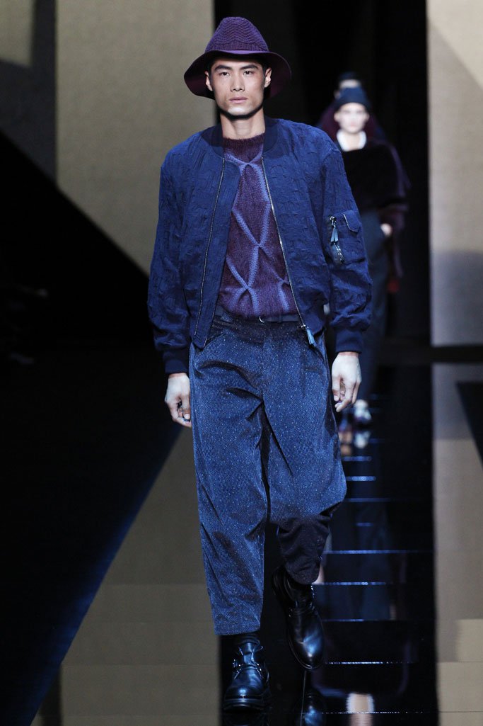 Giorgio Armani（乔治·阿玛尼）2024米兰时装周男装秀